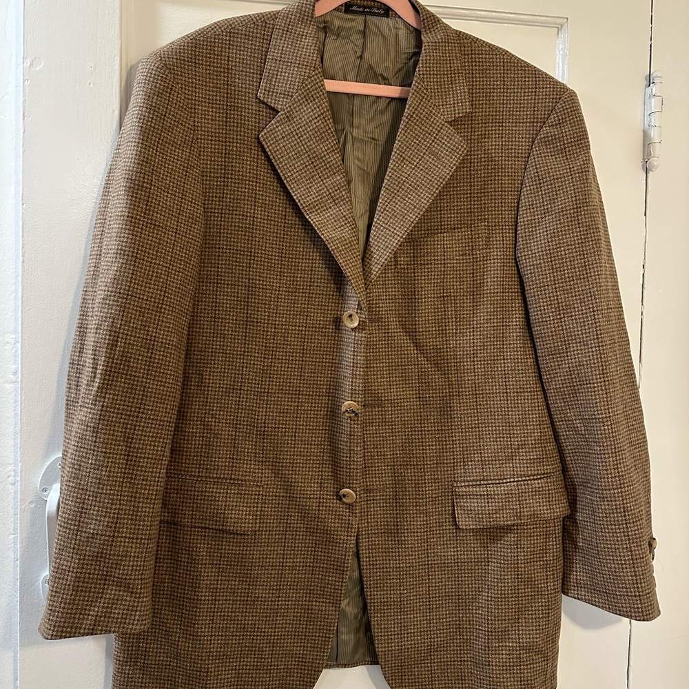 Vintage Pal Zileri Tweed Sport Coat